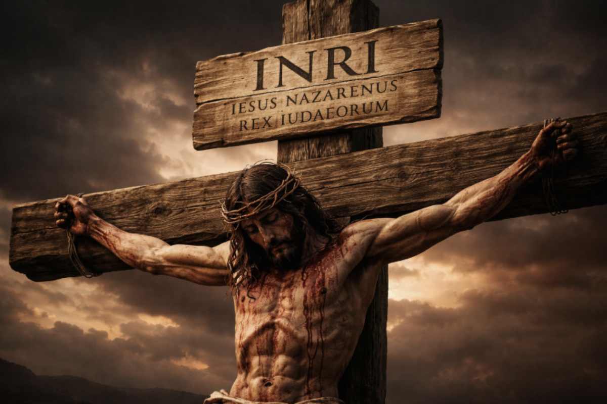 Nel contesto dell’epoca, la crocifissione era una pena riservata ai ribelli e ai criminali più pericolosi. L’aggiunta della scritta INRI