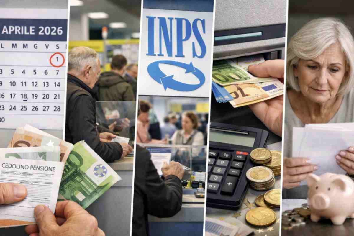 L’erogazione partirà regolarmente da mercoledì 1° aprile, con accrediti immediati sui conti correnti bancari e postali,