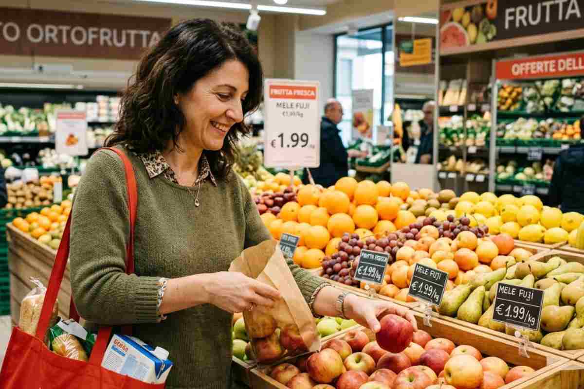 Spesa al 50% in questo discount