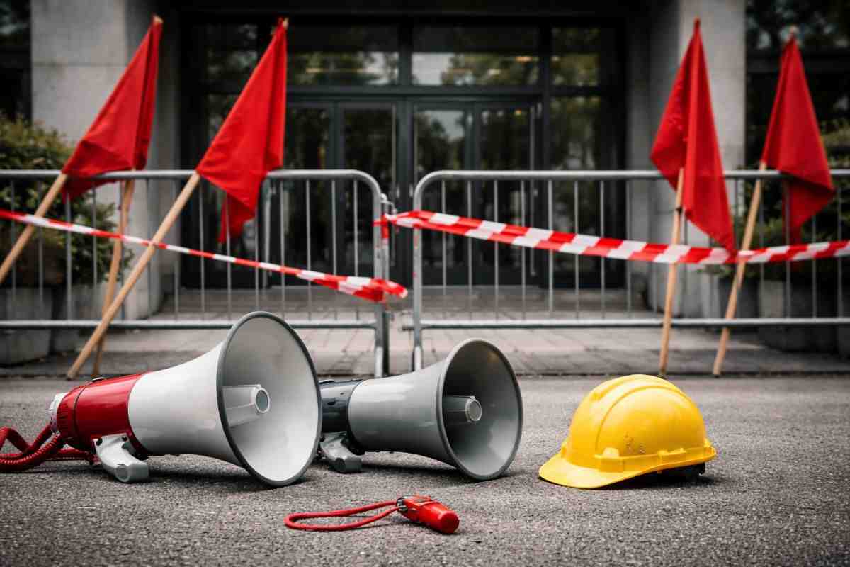 Manifestazione sindacale sanità privata oggi 17 aprile